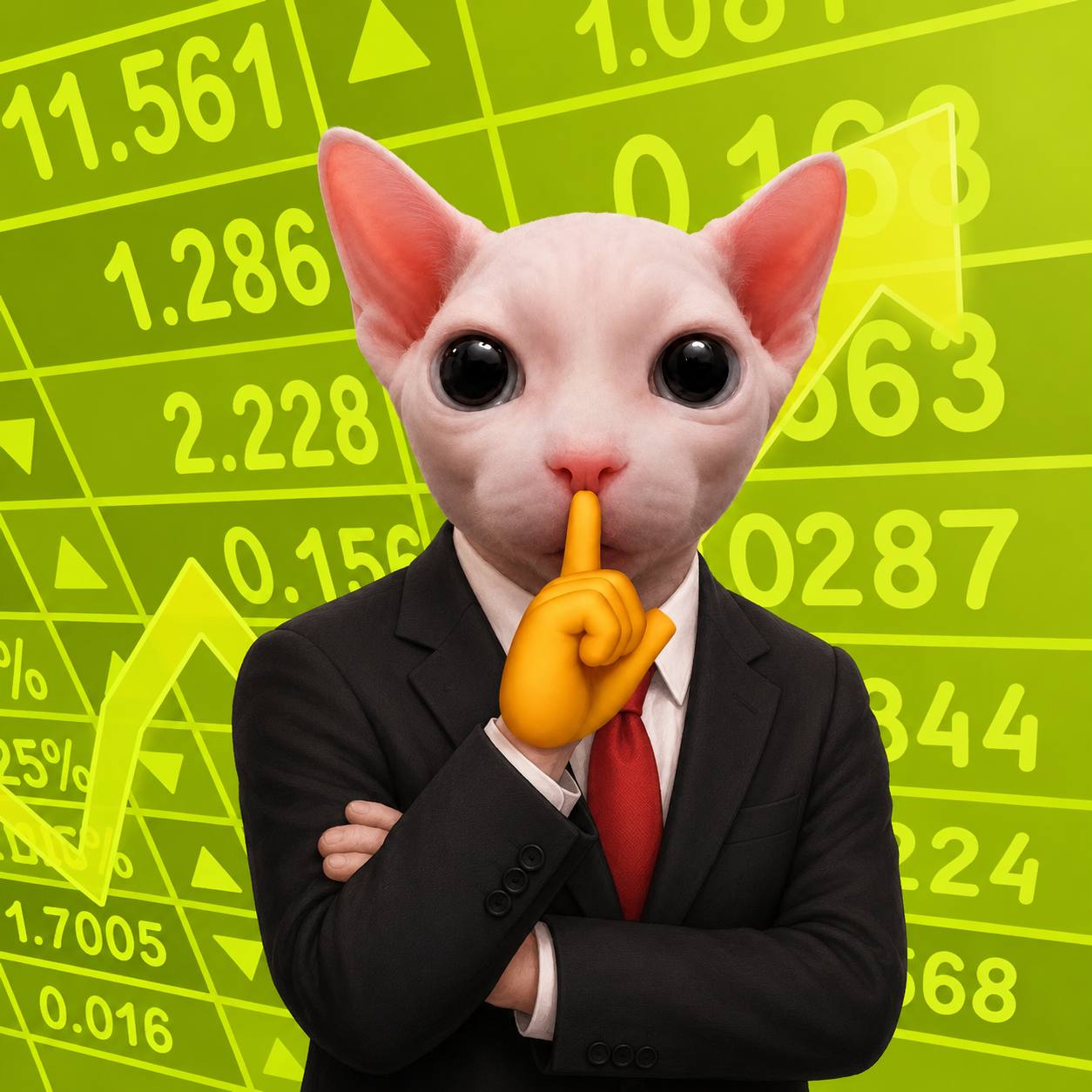 SHH CAT meme 4